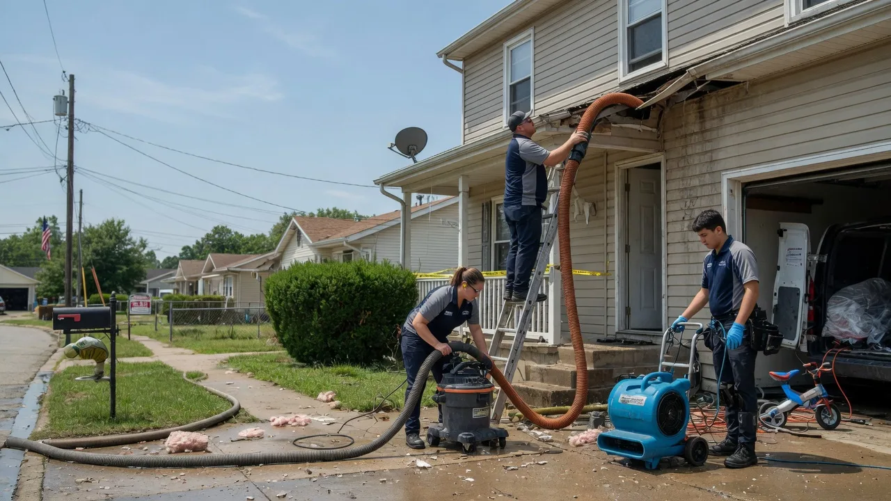 Water Damage Restoration in Sikes, LA near me